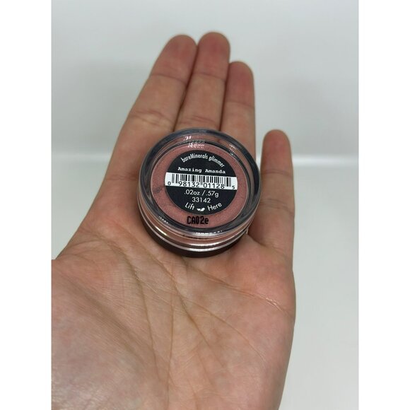NEW BareMinerals Eyeshadow Fable Travel Mini .02oz Glimmer Amazing Amanda 33142 - Picture 4 of 5
